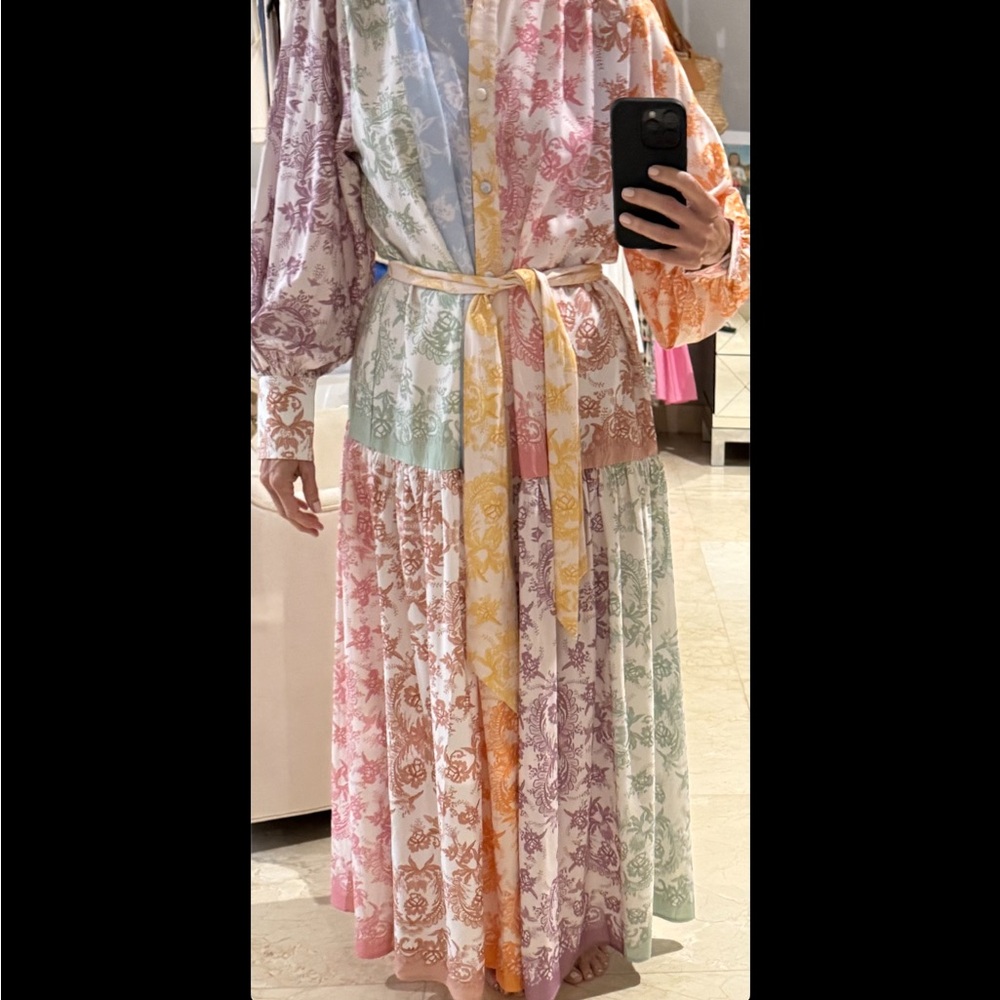 Multicolor Floral Maxi Dress